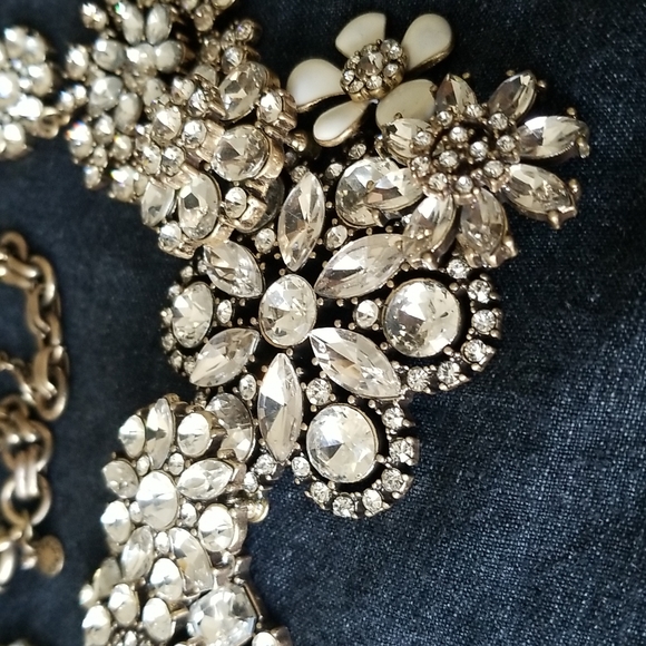 J. Crew Garden Bloom Bib Statement Necklace - Picture 5 of 7